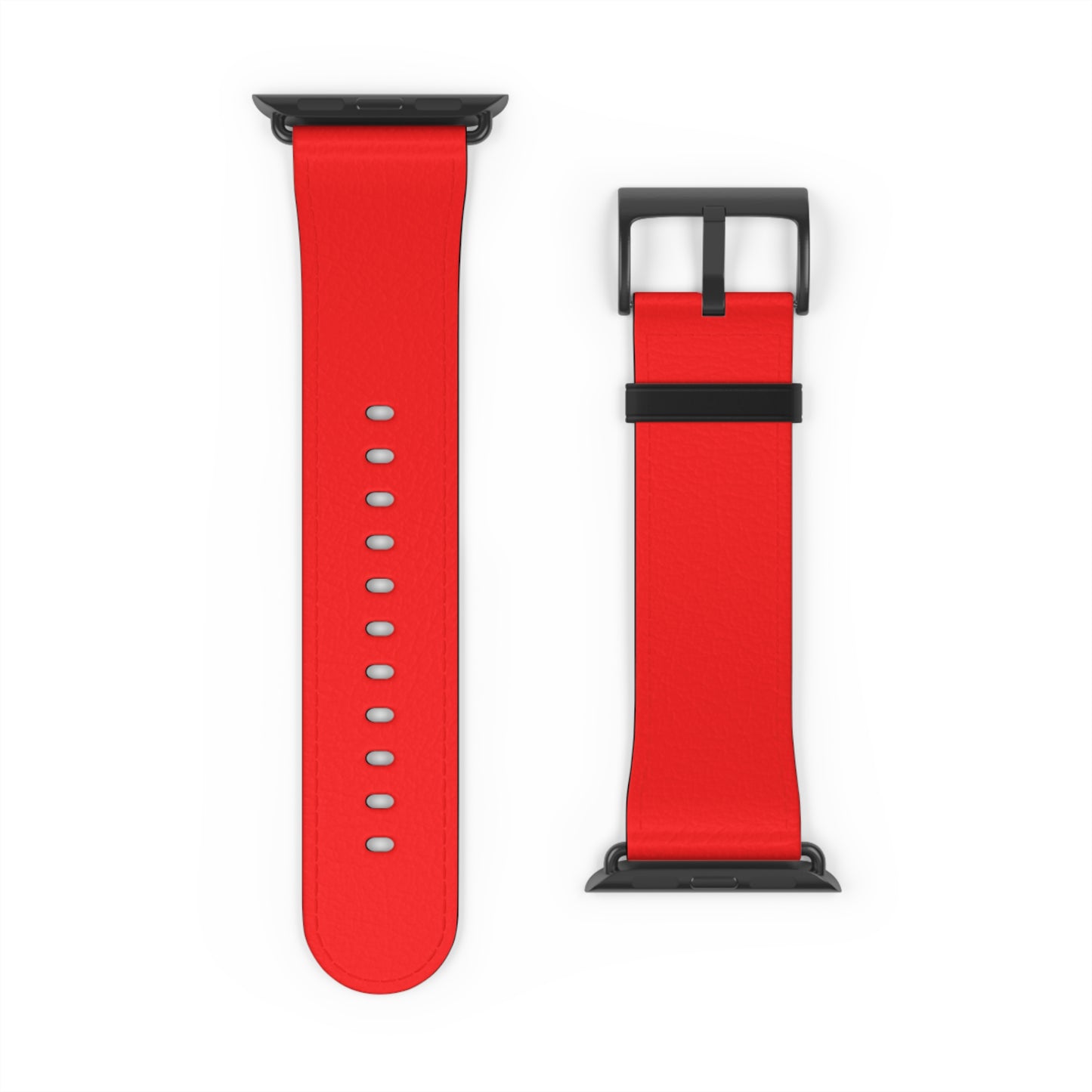 Neon Bright Red Apple®  Watch Band