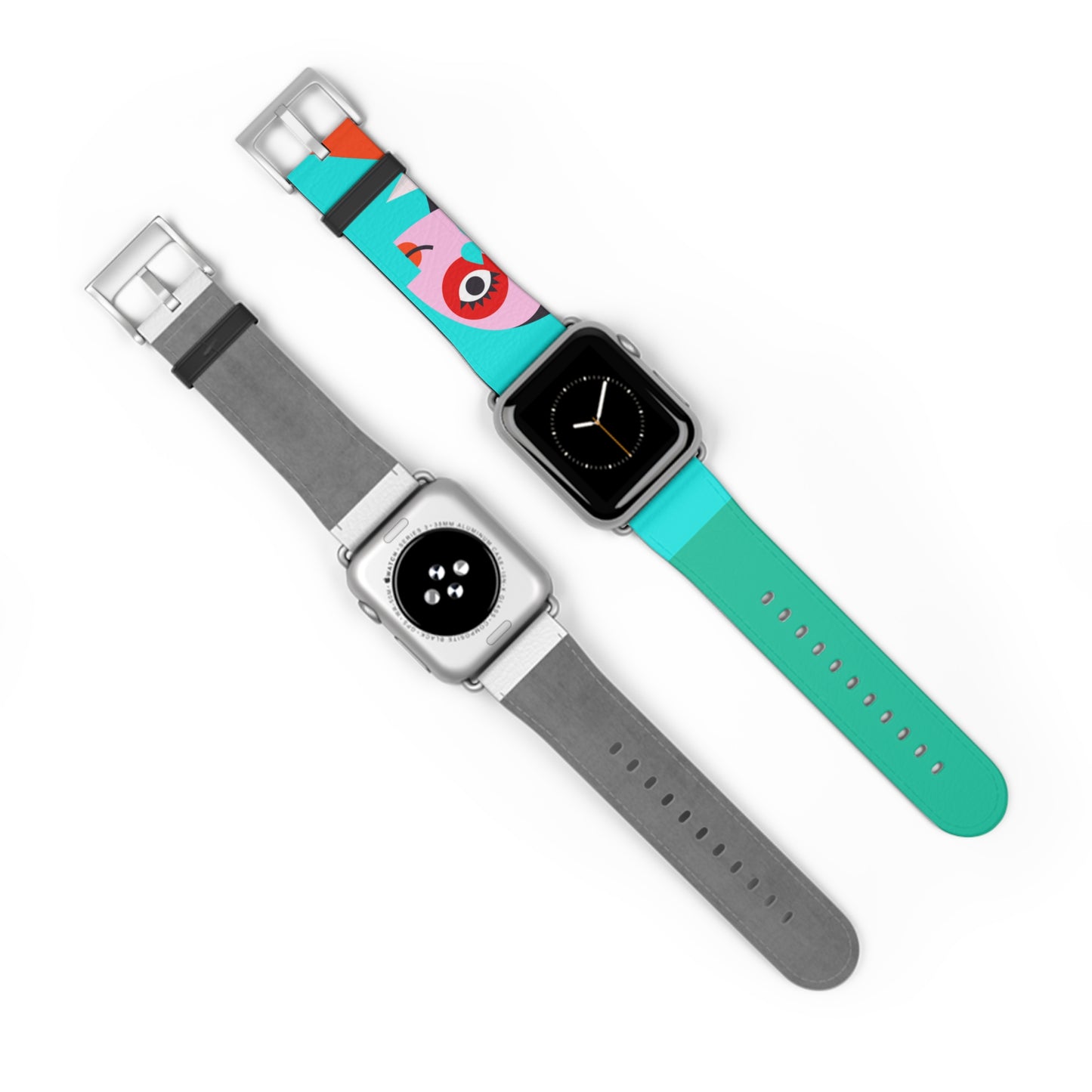 BLUE & GREEN APPLE® WATCH BAND