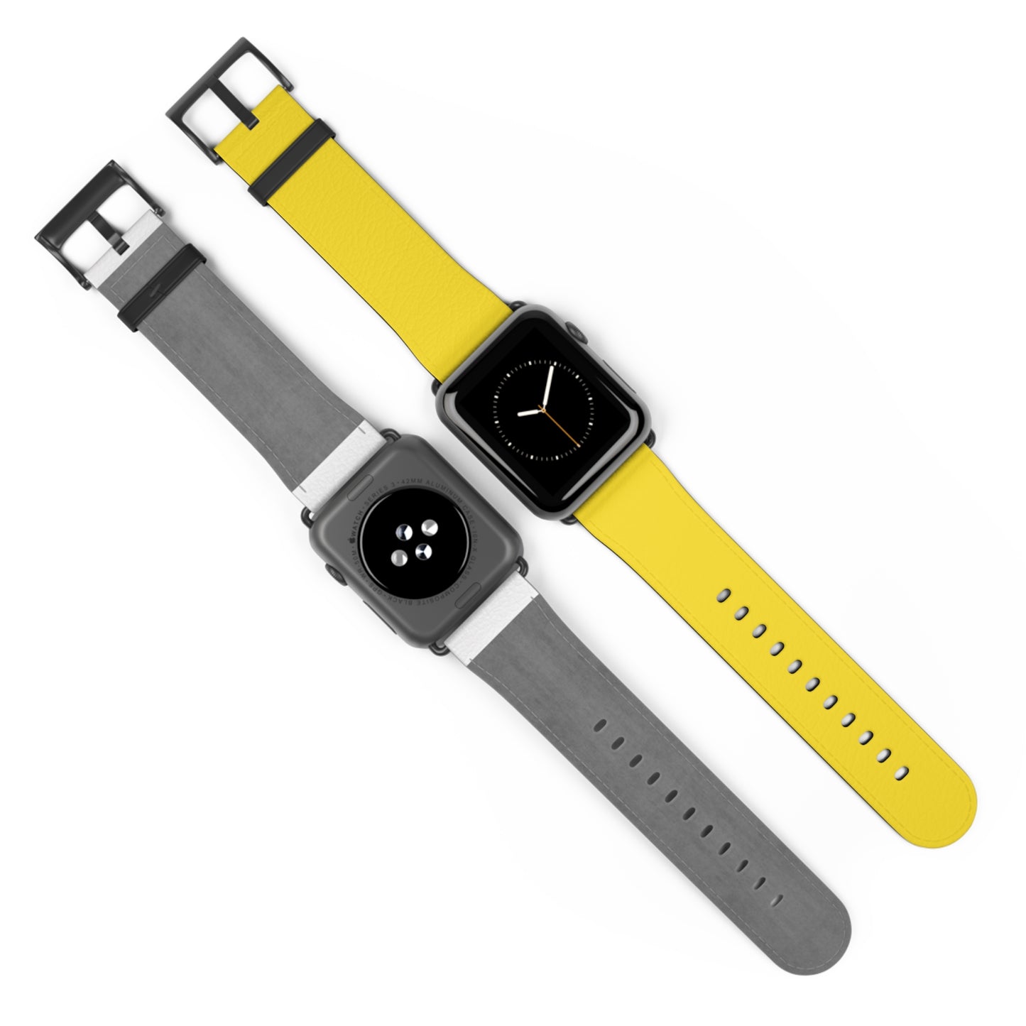 SOLID COLOR YELLOW APPLE® WATCH BAND- PANTONE® 107