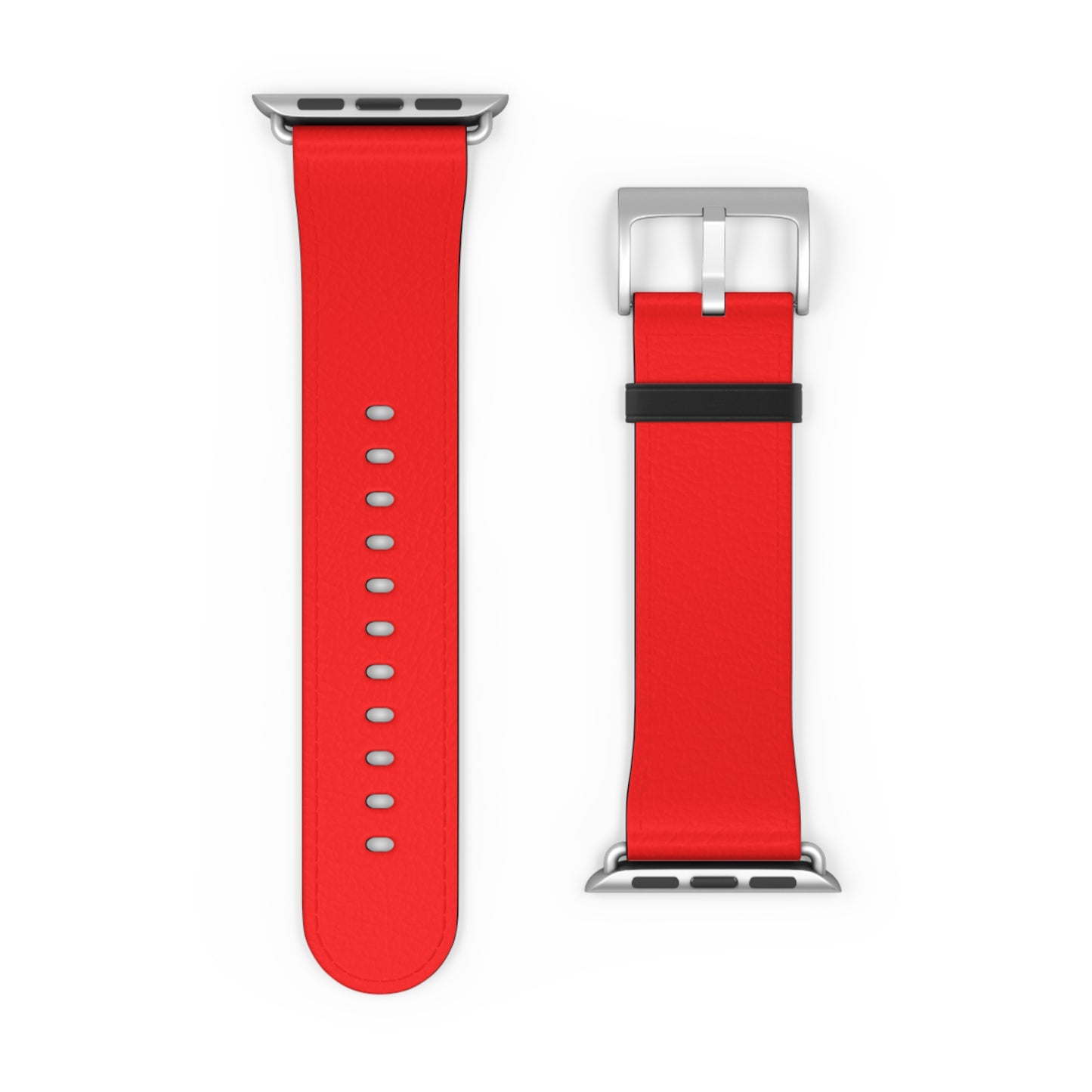 Neon Bright Red Apple®  Watch Band