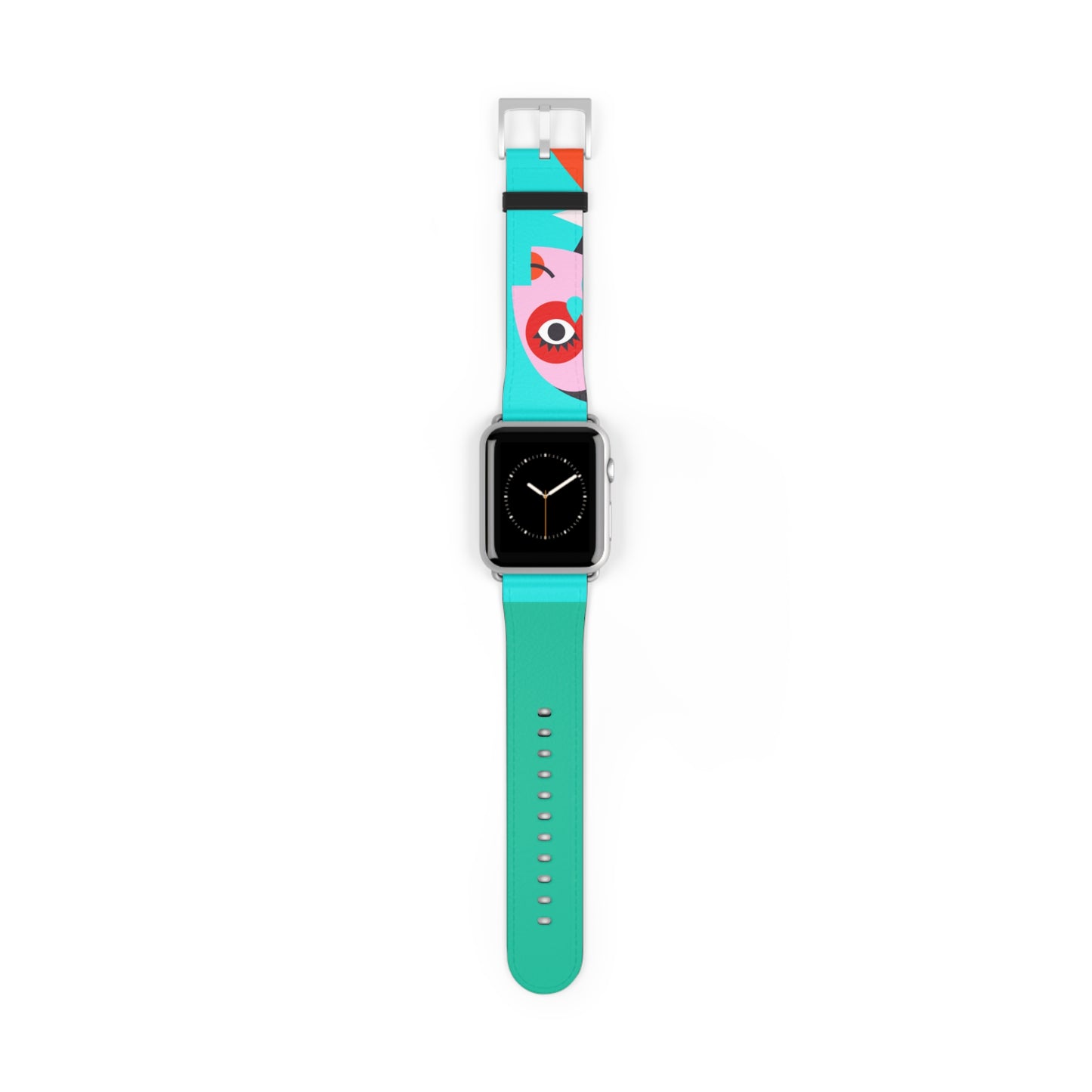 BLUE & GREEN APPLE® WATCH BAND