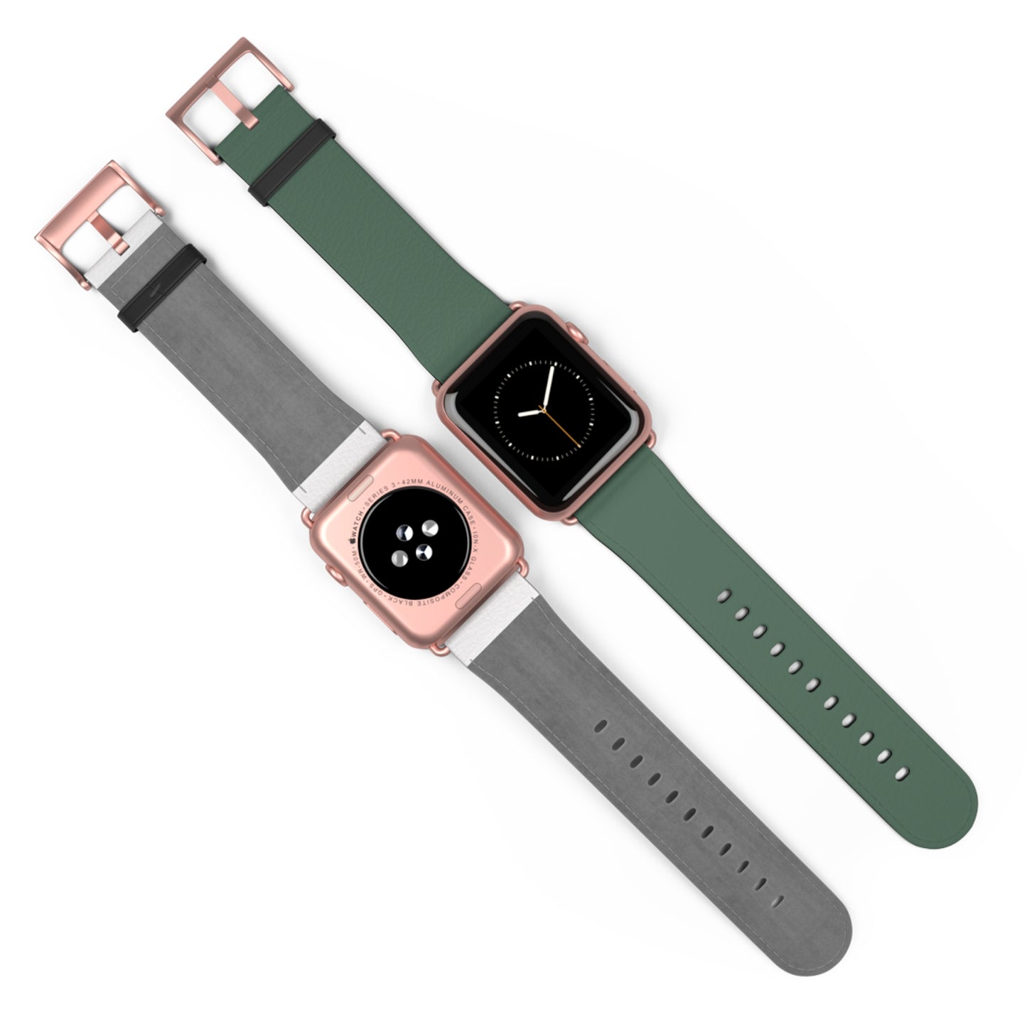 HUNTER GREEN APPLE® WATCH BAND- PANTONE® 357