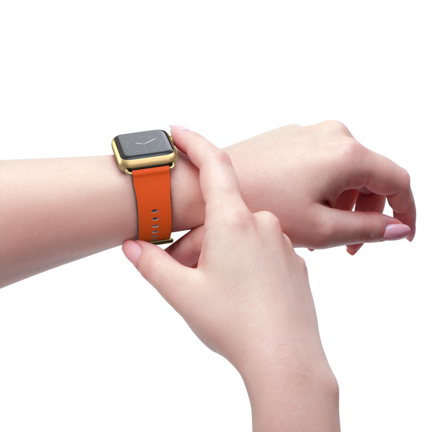 Neon Orange Apple®  Watch Band