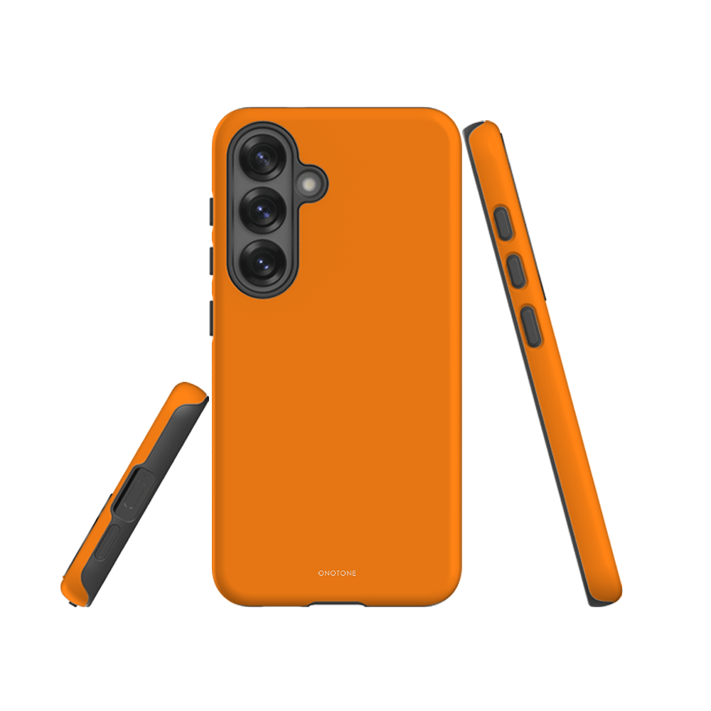 BRIGHT ORANGE SAMSUNG GALAXY CASE