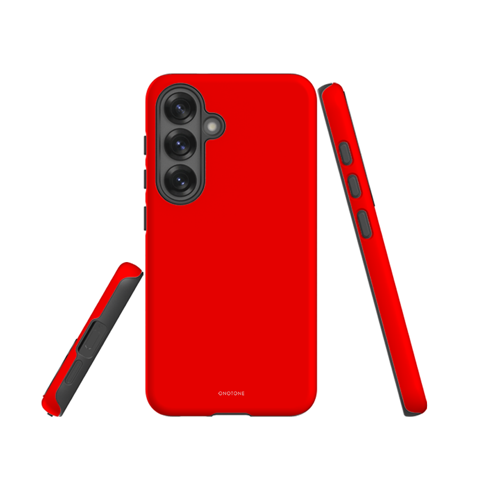 NEON BRIGHT RED SAMSUNG GALAXY CASE