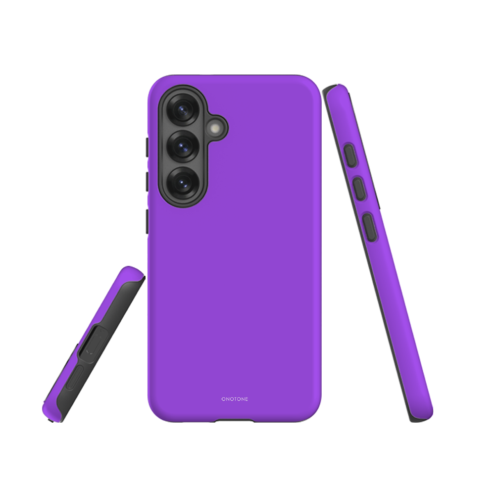 NEON ELECTRIC PURPLE SAMSUNG GALAXY CASE
