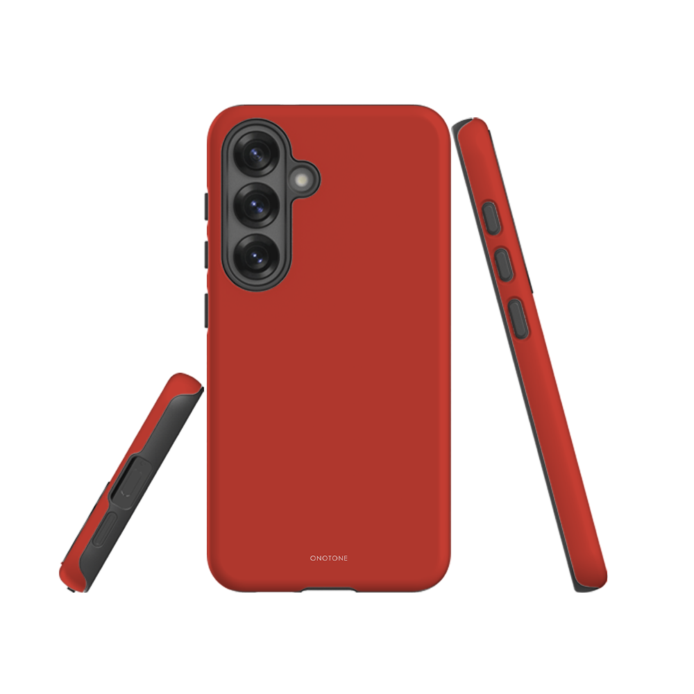 Solid Color Red Samsung Case - Pantone® 180
