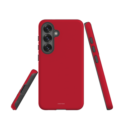 Solid Color Dark Red Samsung Galaxy Case - Pantone® 200