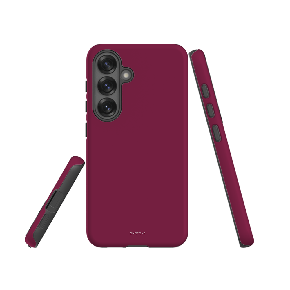Burgundy Samsung Galaxy Case - Pantone® 216