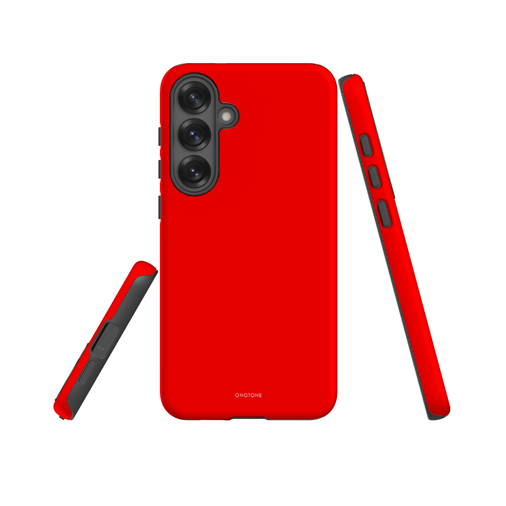 NEON BRIGHT RED SAMSUNG GALAXY CASE
