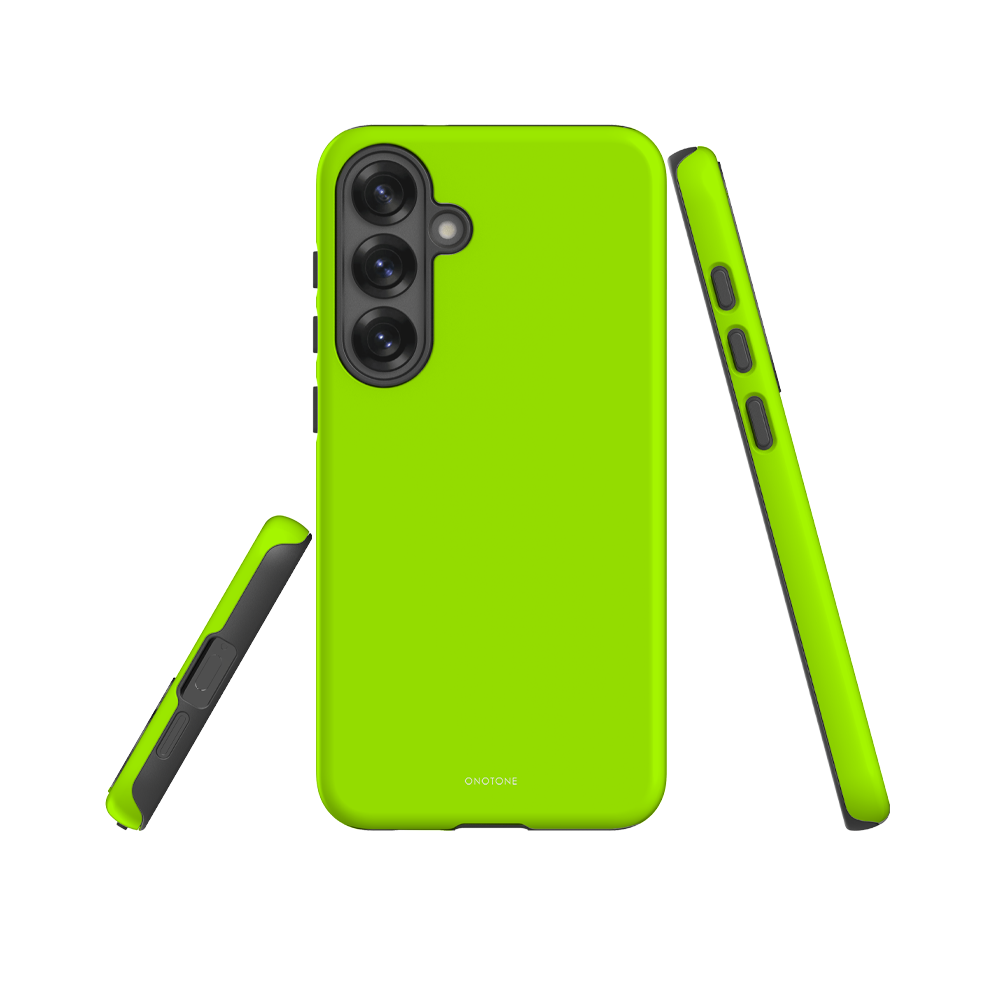 NEON CHARTREUSE GREEN SAMSUNG GALAXY CASE