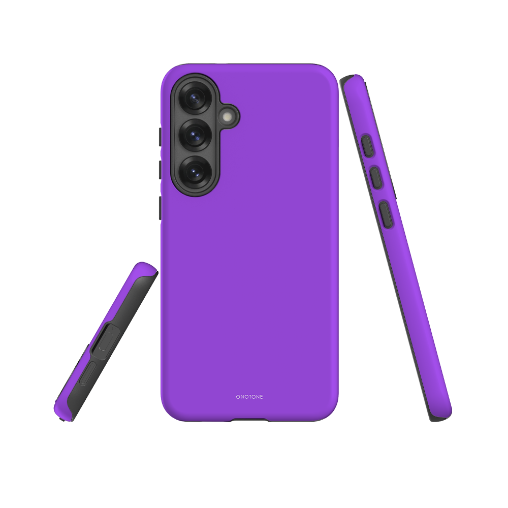 NEON ELECTRIC PURPLE SAMSUNG GALAXY CASE