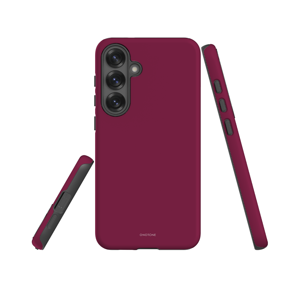 Burgundy Samsung Galaxy Case - Pantone® 216