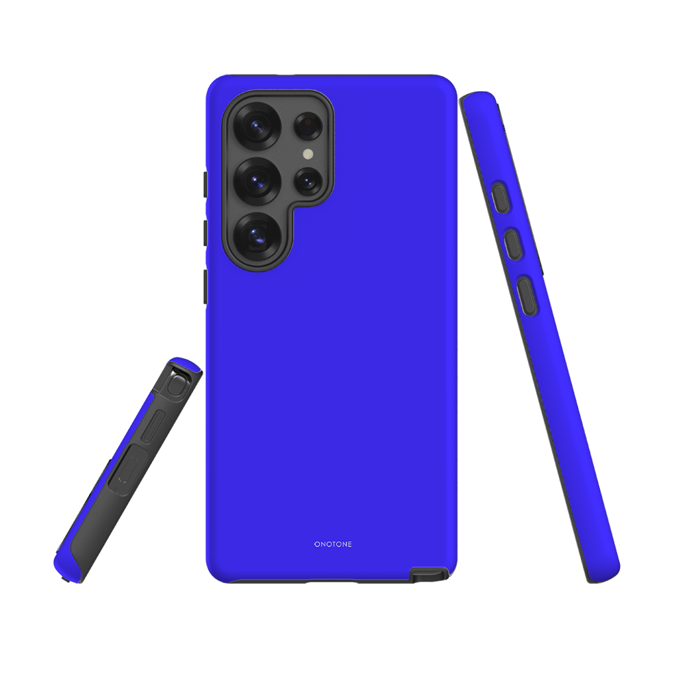 NEON BRIGHT BLUE SAMSUNG GALAXY CASE