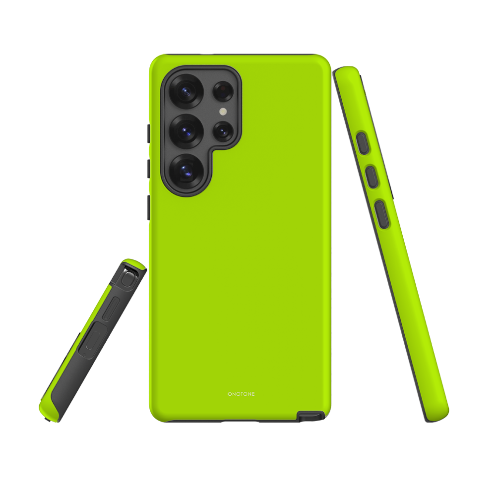 NEON LIME GREEN SAMSUNG GALAXY CASE