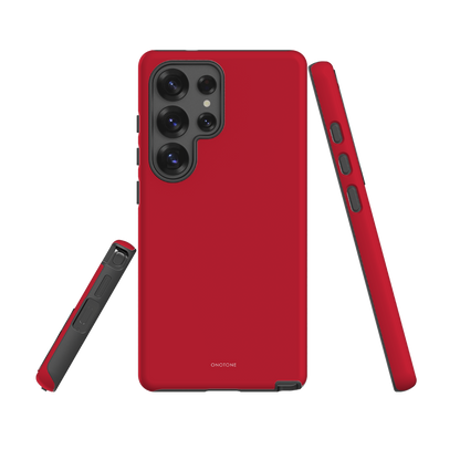 Solid Color Dark Red Samsung Galaxy Case - Pantone® 200
