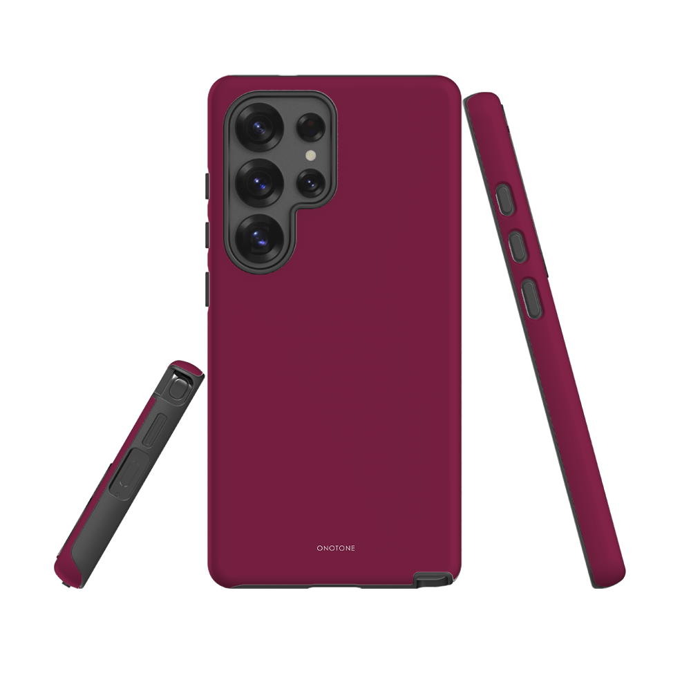 Burgundy Samsung Galaxy Case - Pantone® 216
