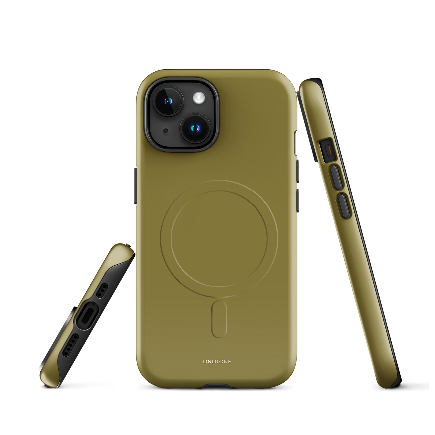 Solid Color green iPhone® Case - Pantone® 105