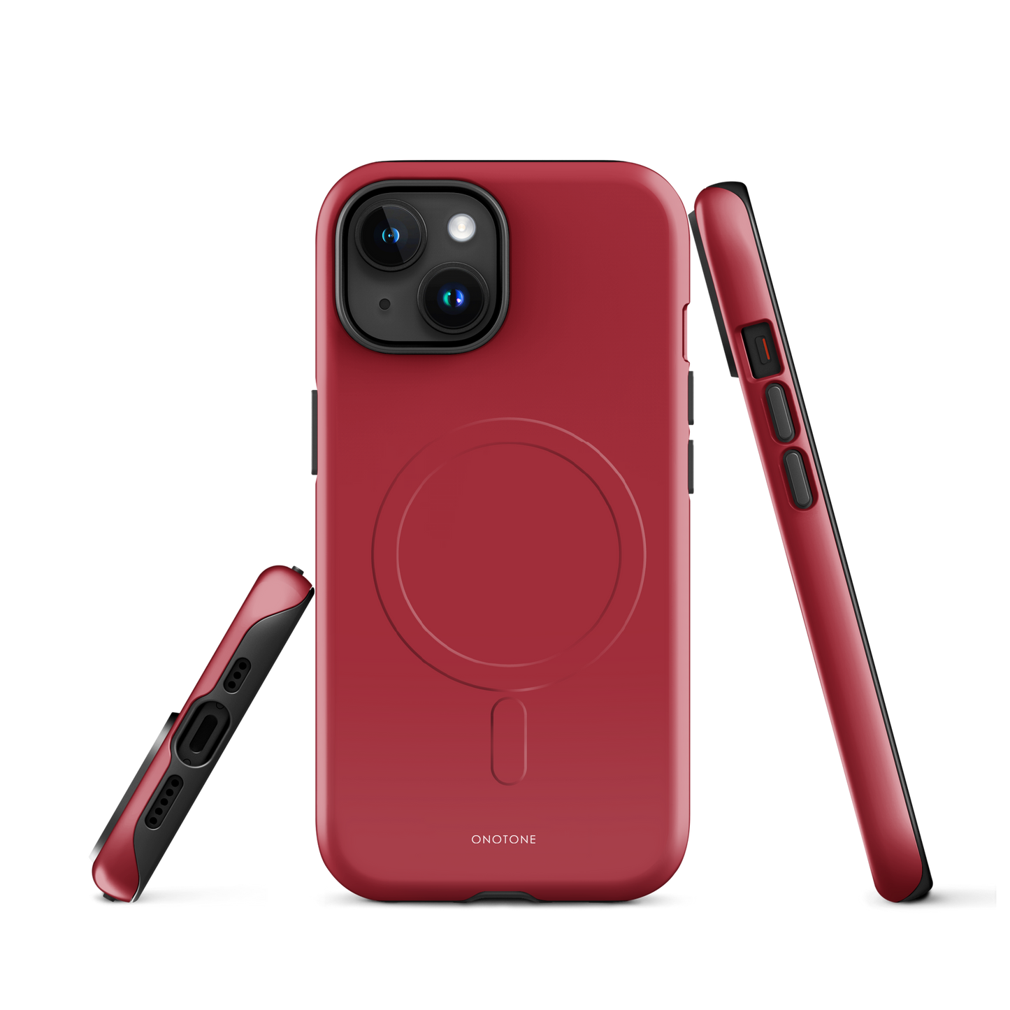 Solid Color red iPhone® Case - Pantone® 187