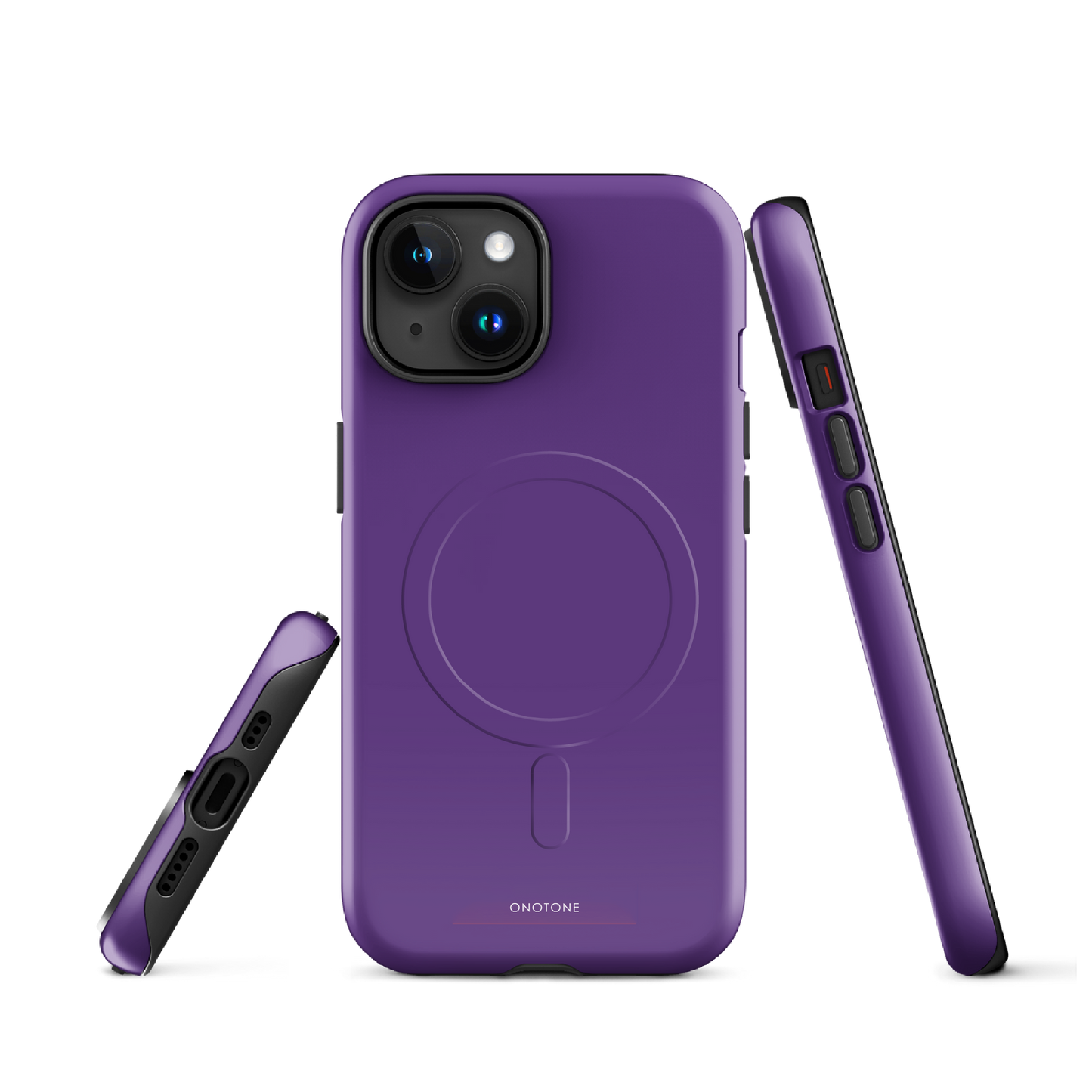 Solid Color purple iPhone® Case - Pantone® 268