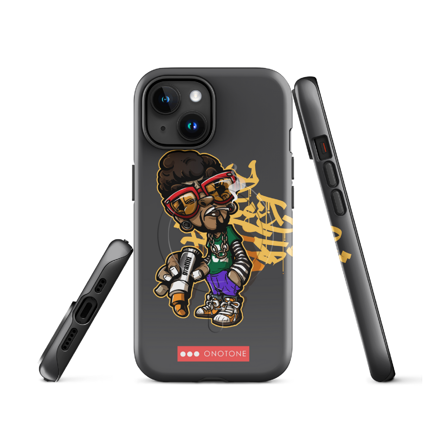 Dual Layer iPhone® Case with Street Art