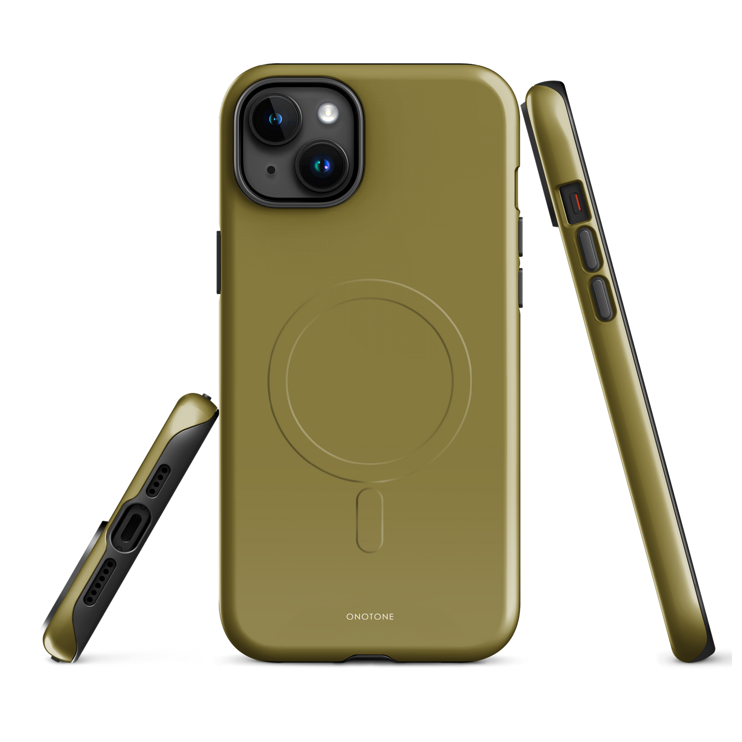 Solid Color green iPhone® Case - Pantone® 105