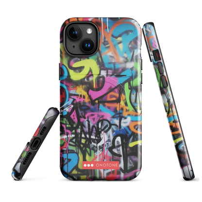 Dual Layer iPhone® Case with Street Art