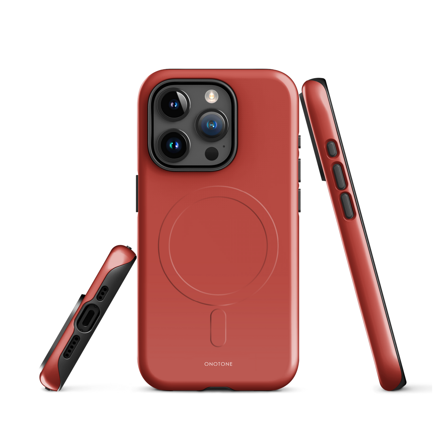 Solid Color red iPhone® Case - Pantone® 180