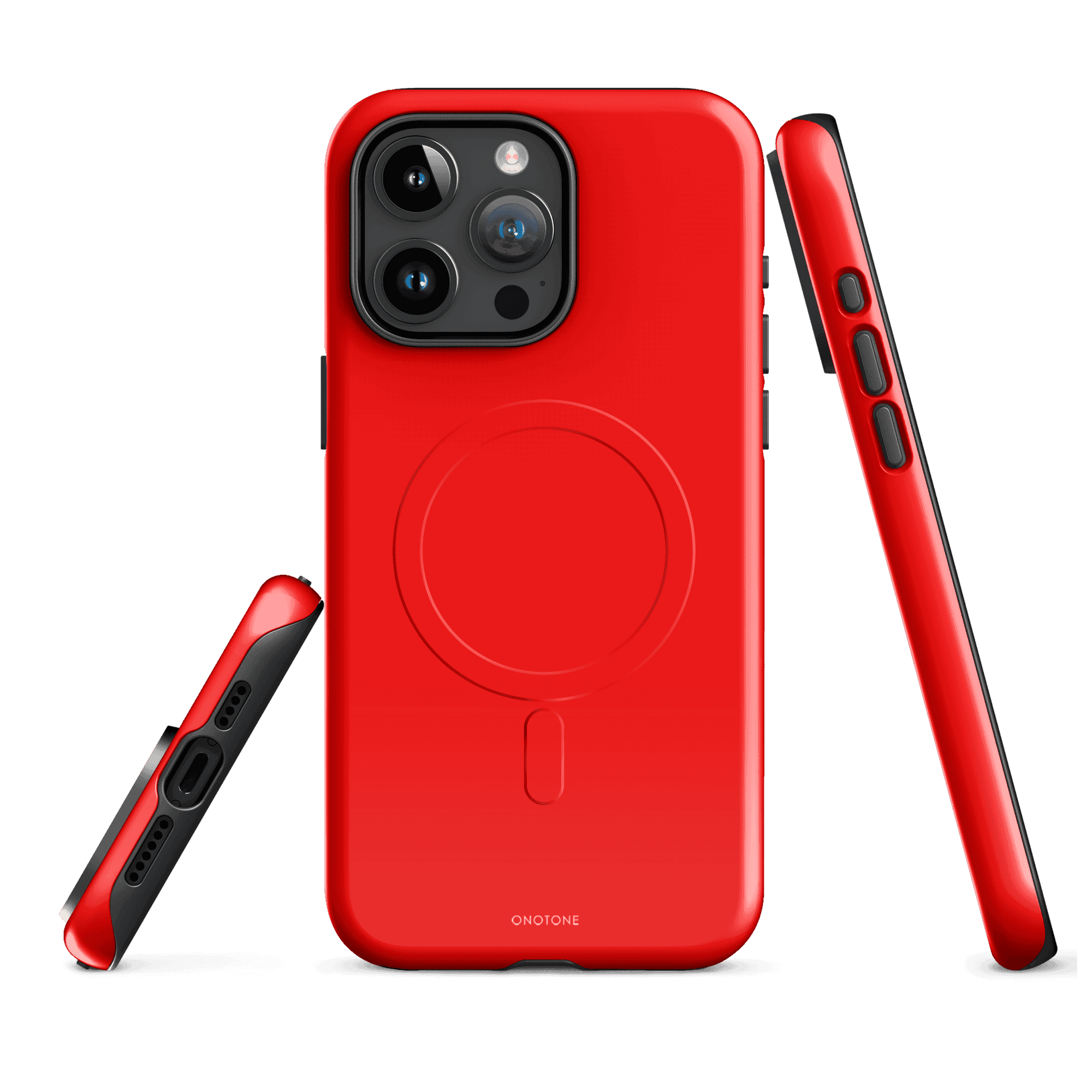 MagSafe Bright Red iPhone Case, bold Red color with premium protection Glossy / iPhone 16 Pro Max (MagSafe) MagSafe Bright Red iPhone Case, bold Red color with premium protection Glossy / iPhone 16 Pro Max (MagSafe)