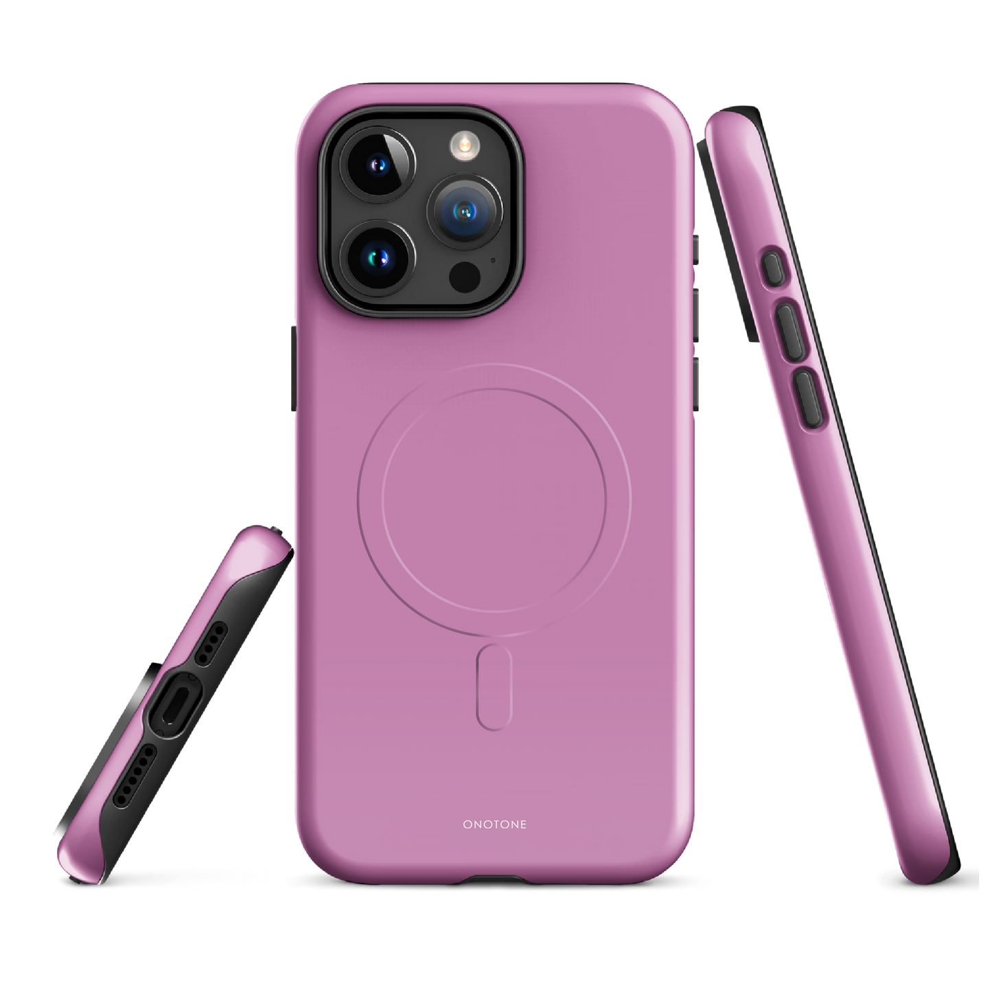 Solid Color pink iPhone® Case - Pantone® 245