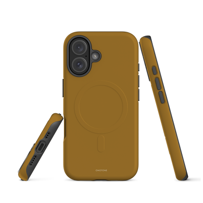 Solid Color brown iPhone® Case - Pantone® 132