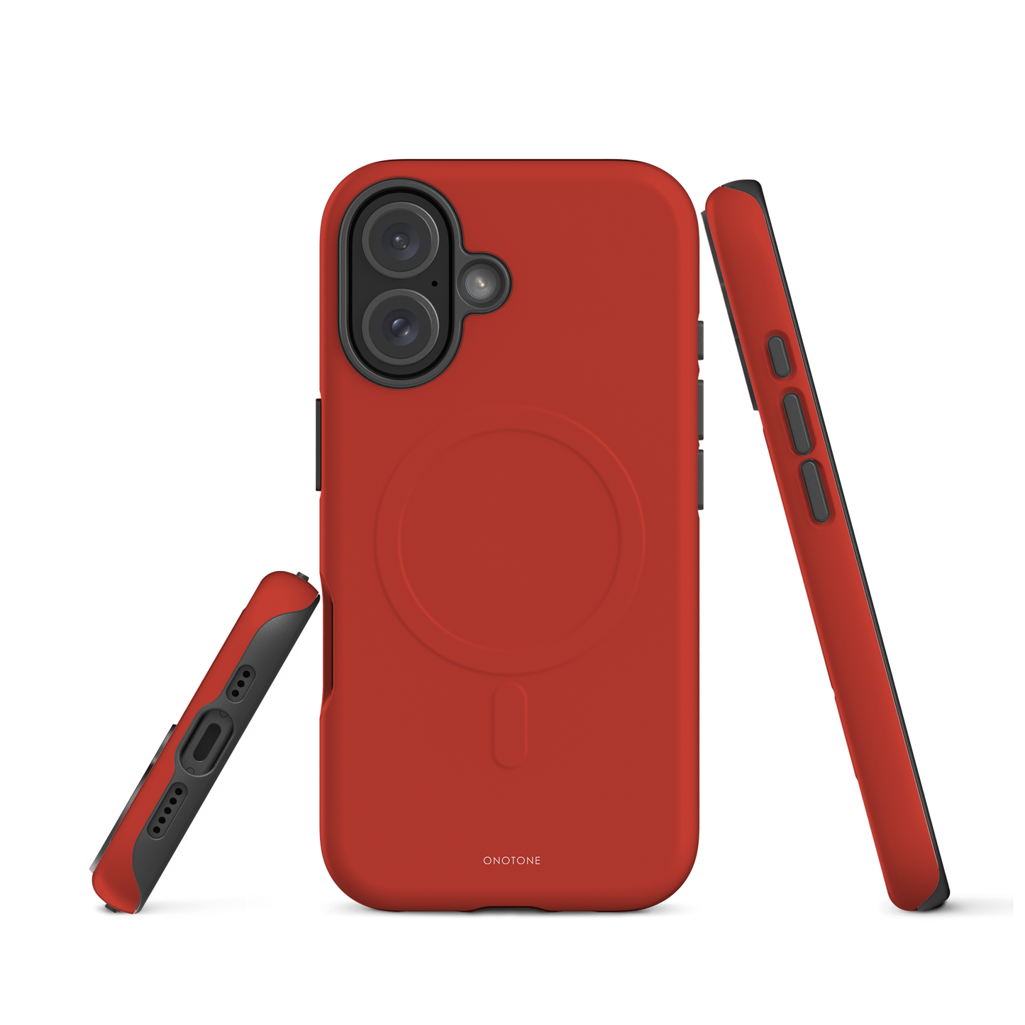 Solid Color red iPhone® Case - Pantone® 180