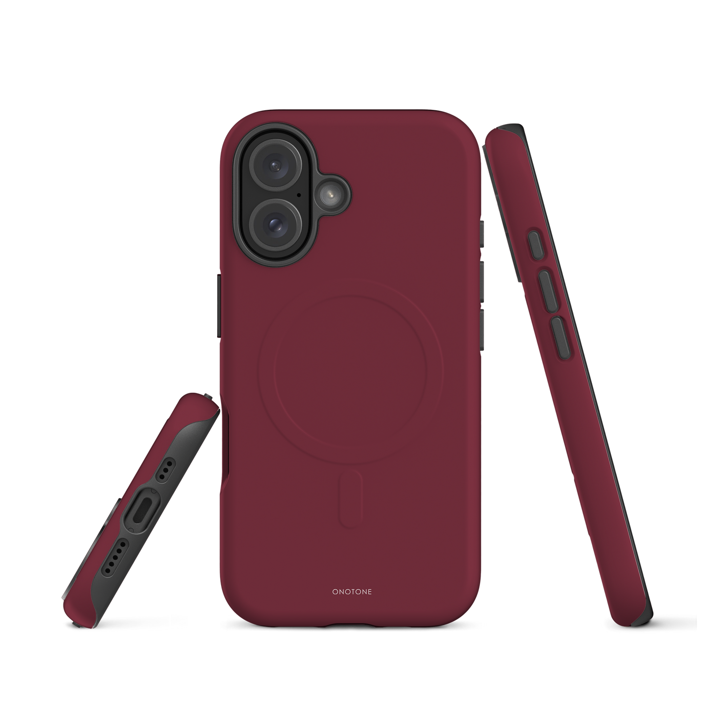 Solid Color red iPhone® Case - Pantone® 195