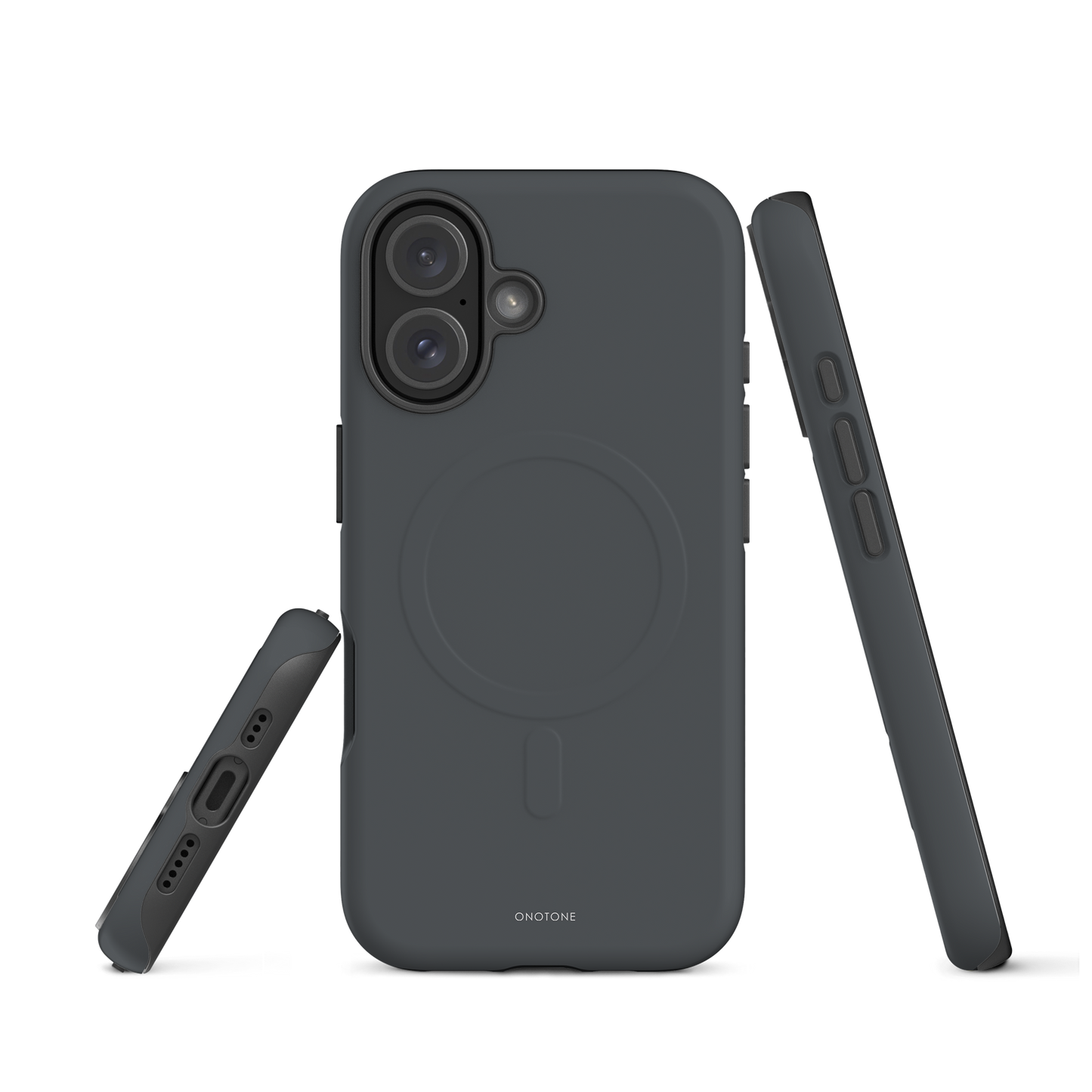 GRAY MINIMALIST IPHONE® CASE - PANTONE® 425