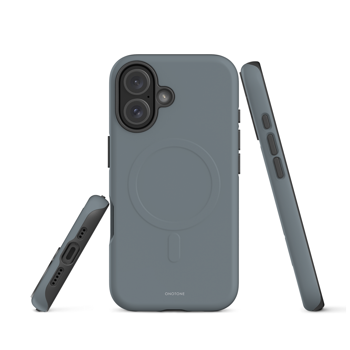 GRAY MINIMALIST IPHONE® CASE - PANTONE® 430