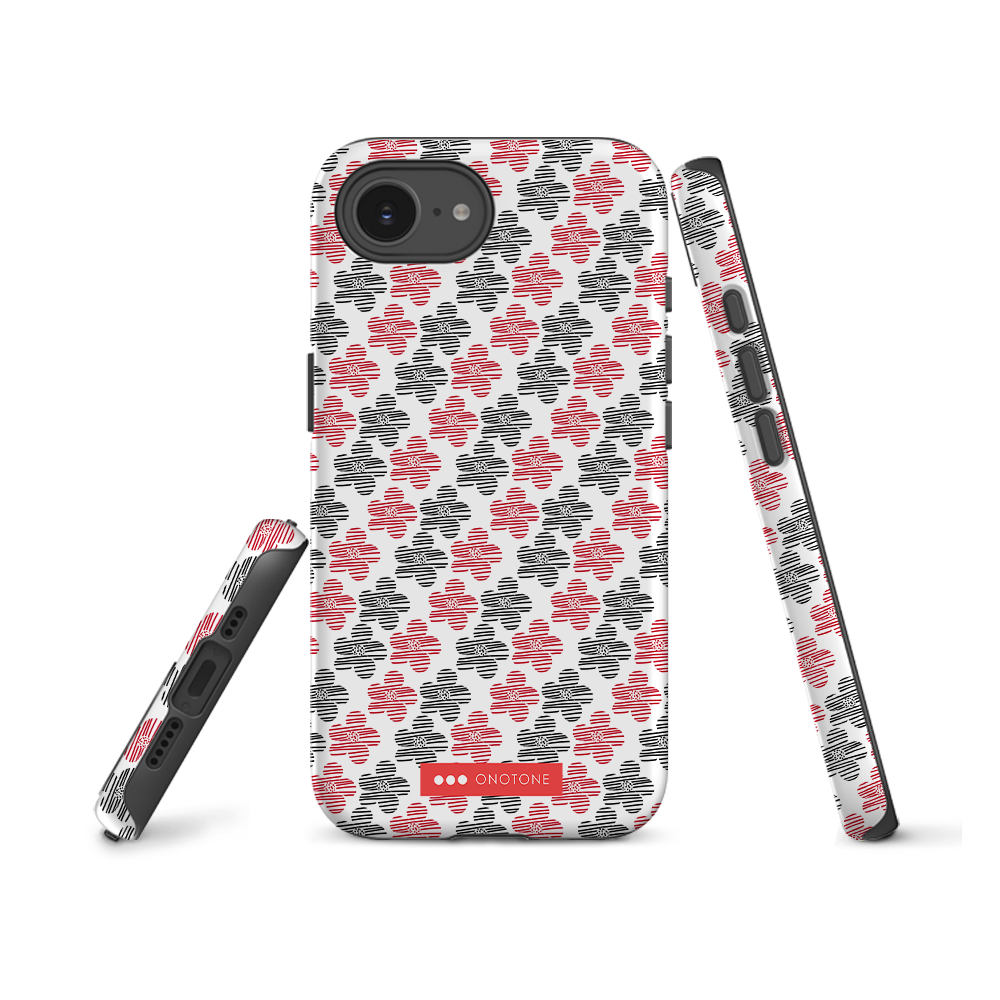 Japanese design indigo iPhone® Case with sakura (IND-021)