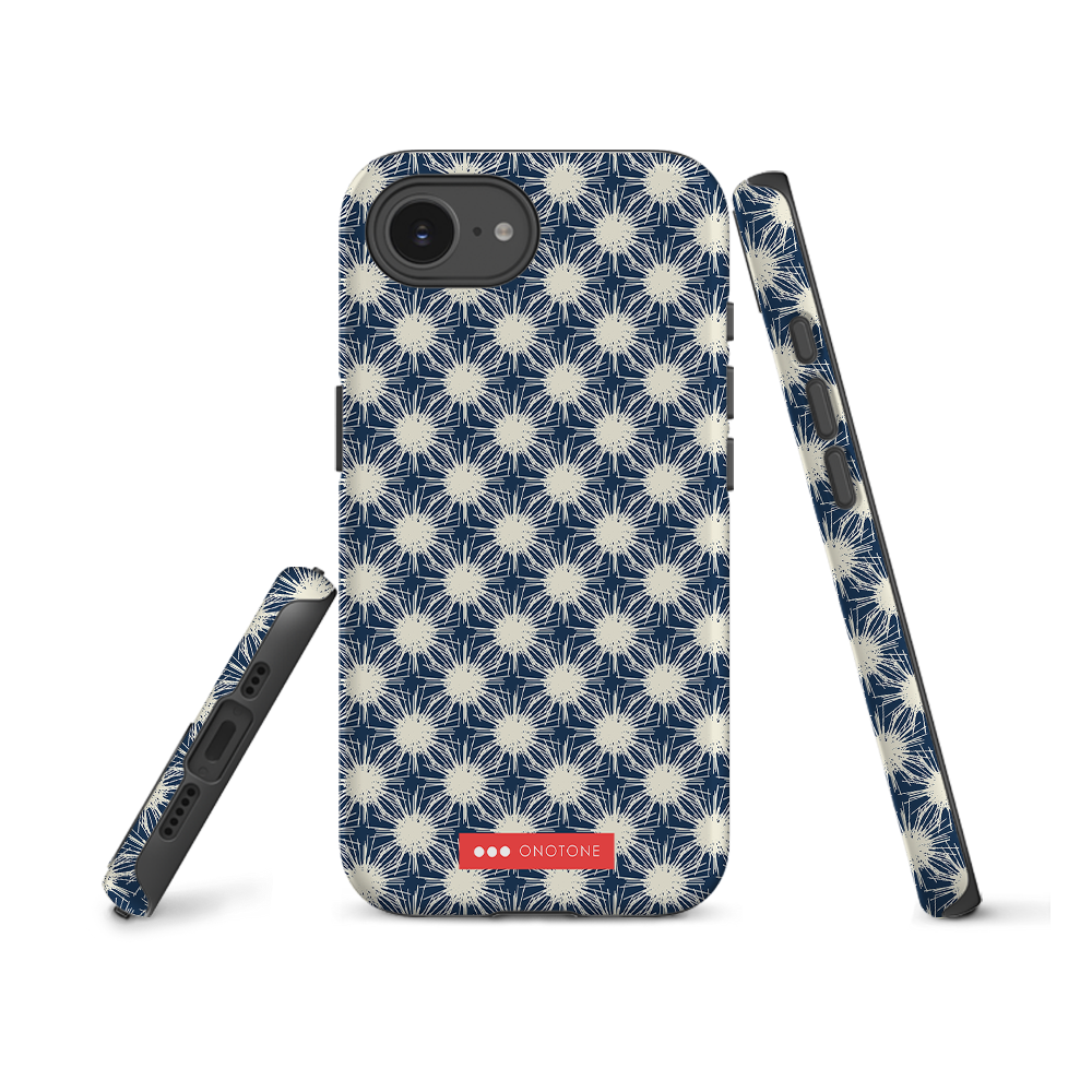 Japanese iPhone® Case with traditional Indigo patterns