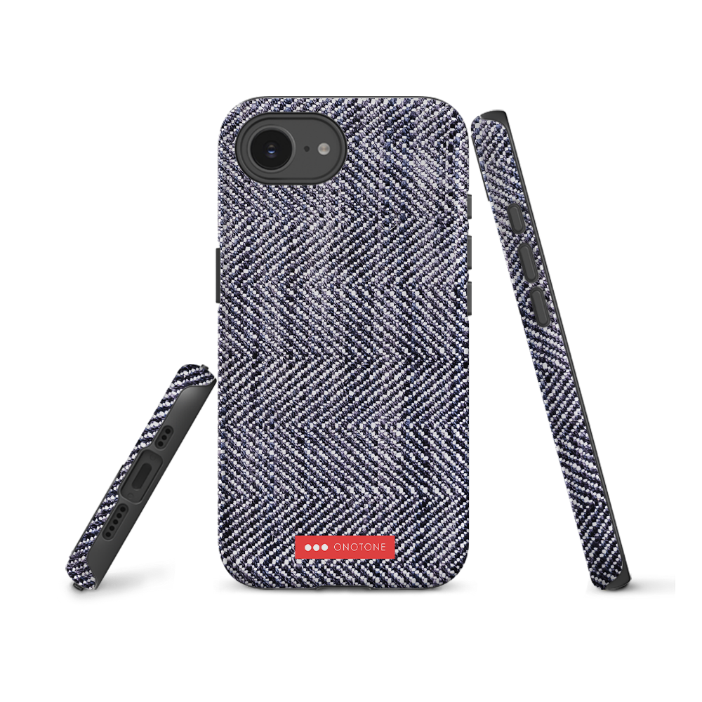Japanese iPhone® Case with traditional Indigo patterns