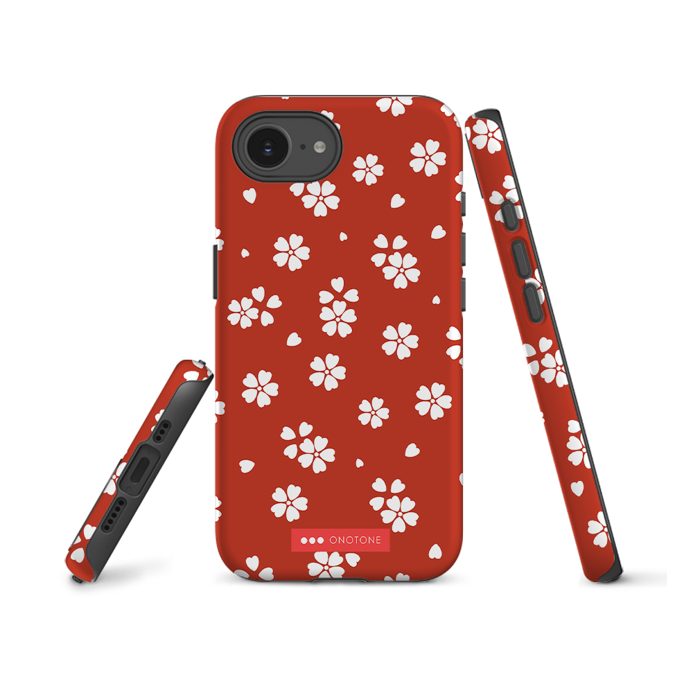 Japanese design indigo iPhone® Case with patterns (IND-006)