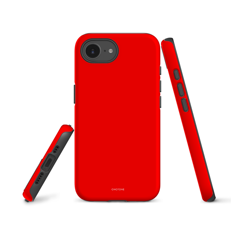 Bright Red iPhone Case