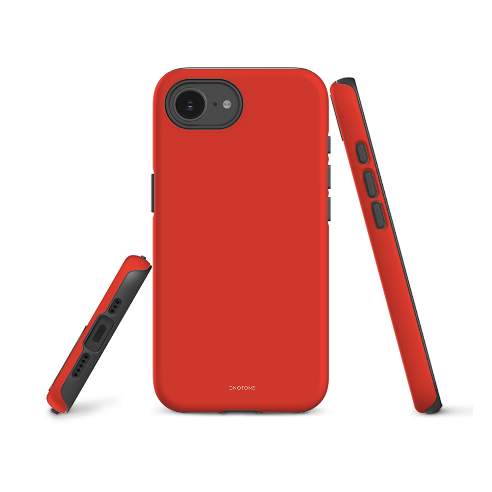Solid Color red iPhone® Case - Pantone® 179