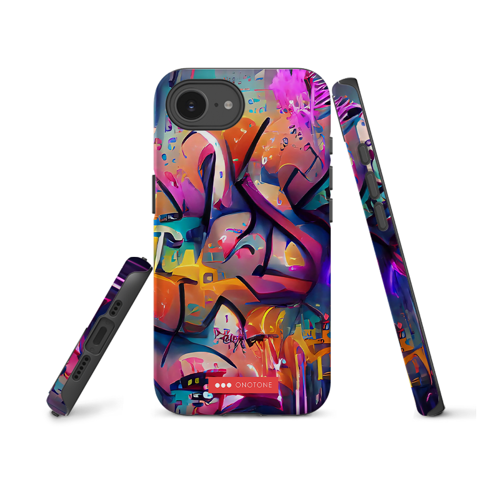 Dual Layer iPhone® Case with Street Art