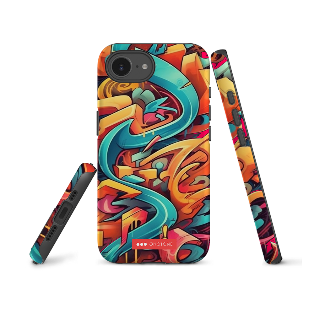 Dual Layer iPhone® Case with Street Art