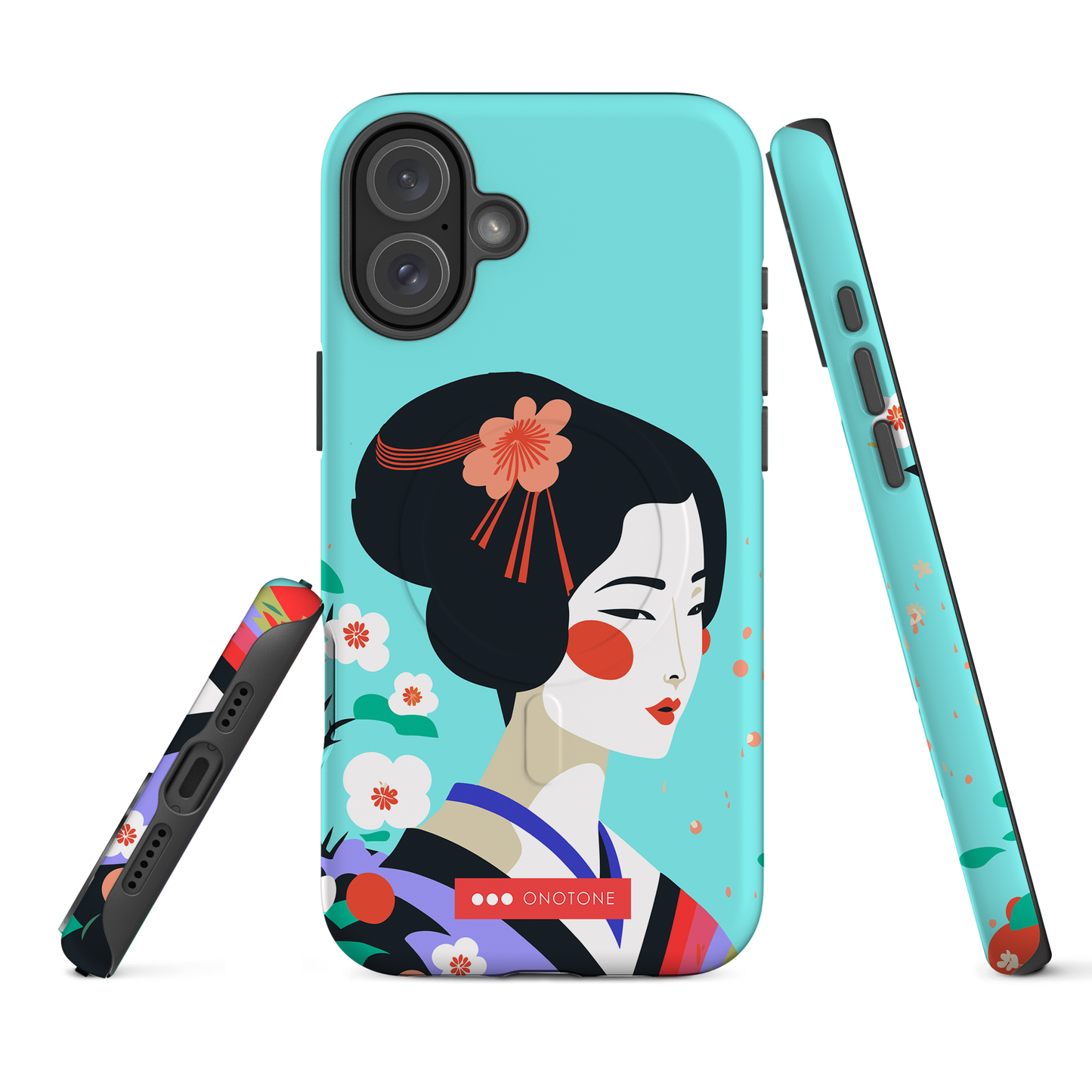 Dual Layer geisha modern iPhone® Case