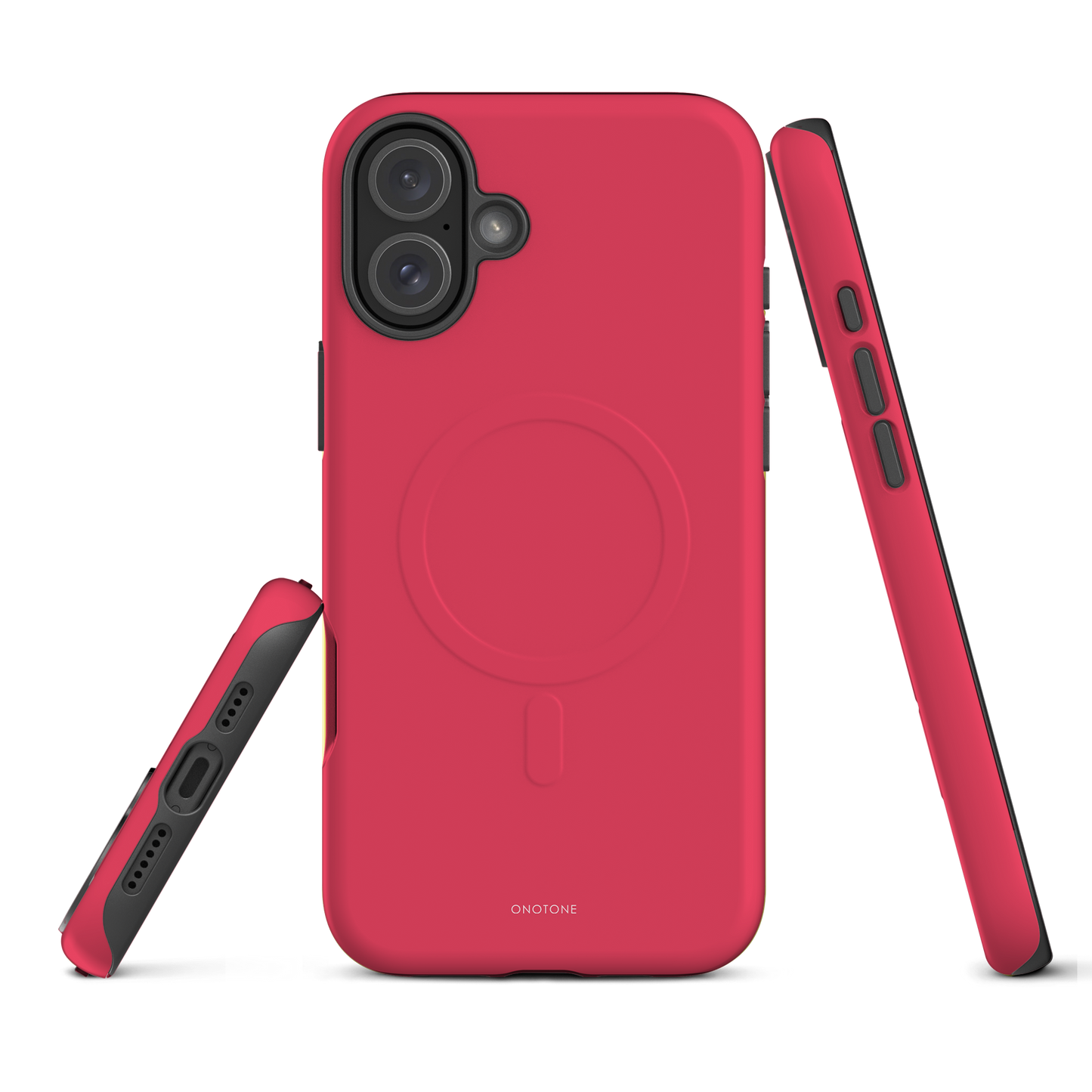 Solid Color red iPhone® Case - Pantone® 198