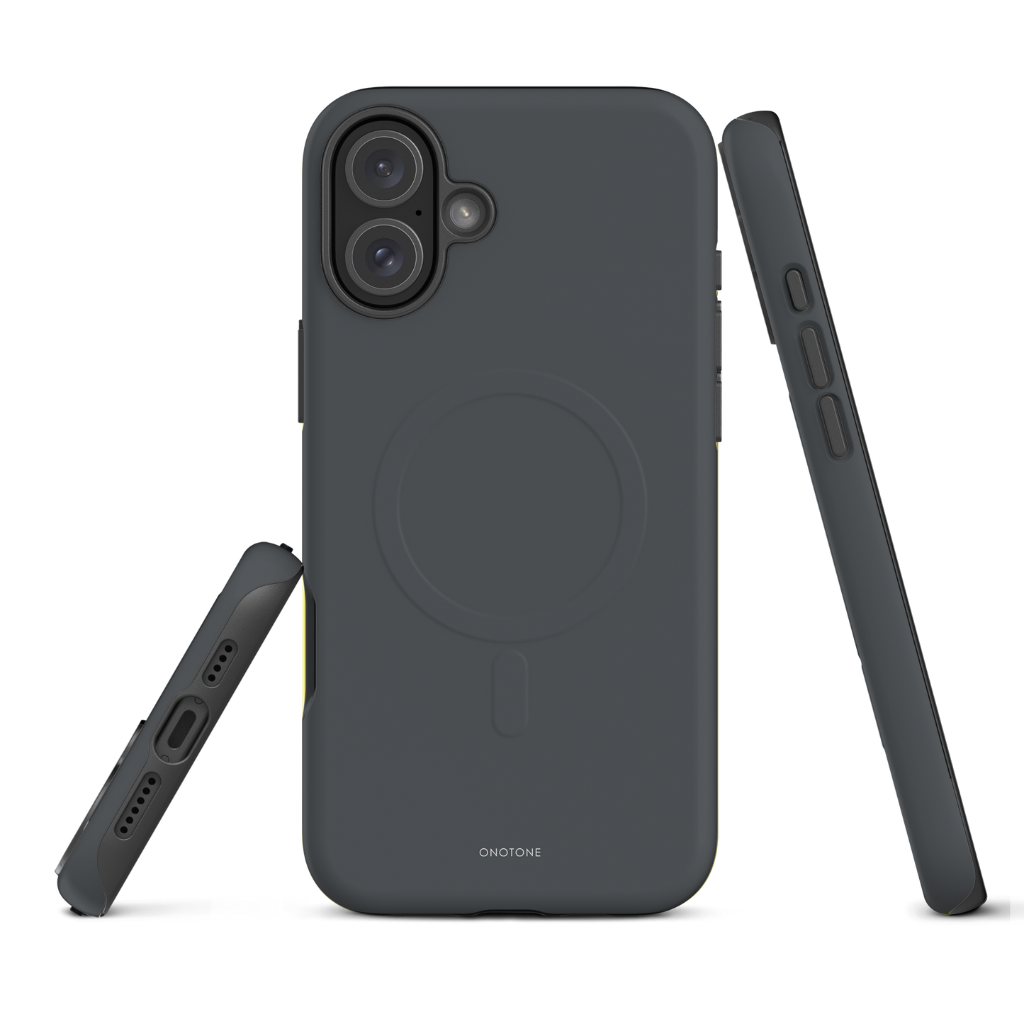 GRAY MINIMALIST IPHONE® CASE - PANTONE® 425