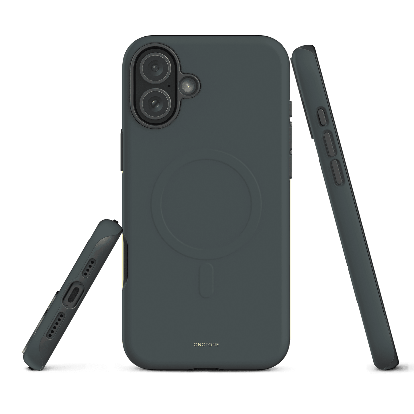 GRAY MINIMALIST IPHONE® CASE - PANTONE® 445