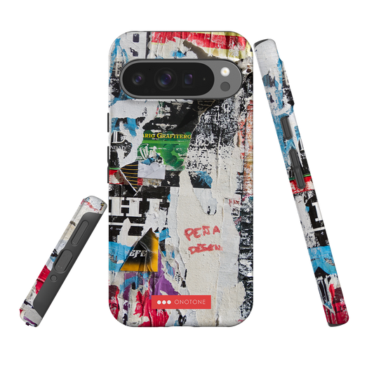 Google Pixel Case - Graffiti Art | Shock-Resistant Cover with abstract street art design, dual-layer protection, and raised bevel edges.