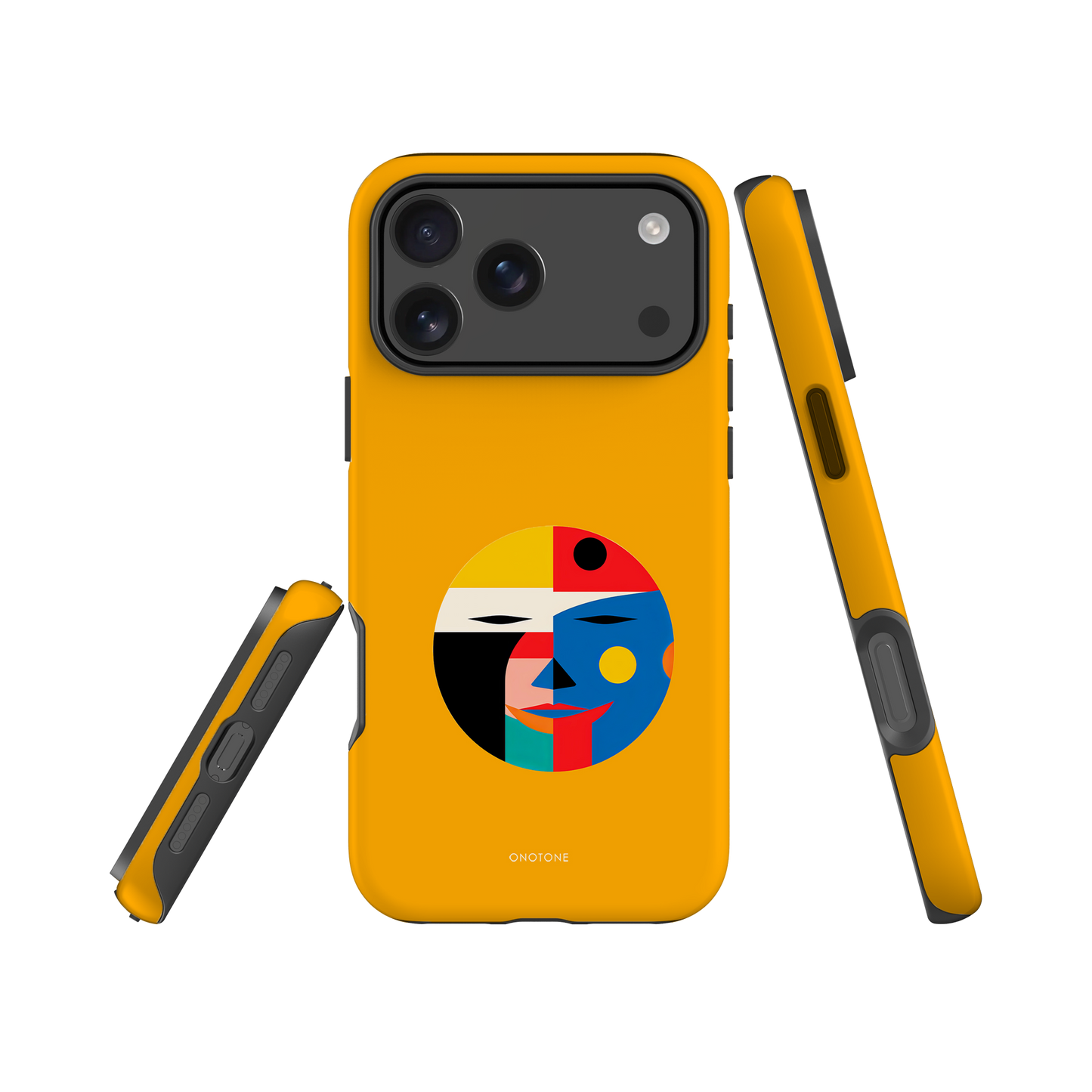 Dual Layer red modern iPhone® Case ( MD-2793)