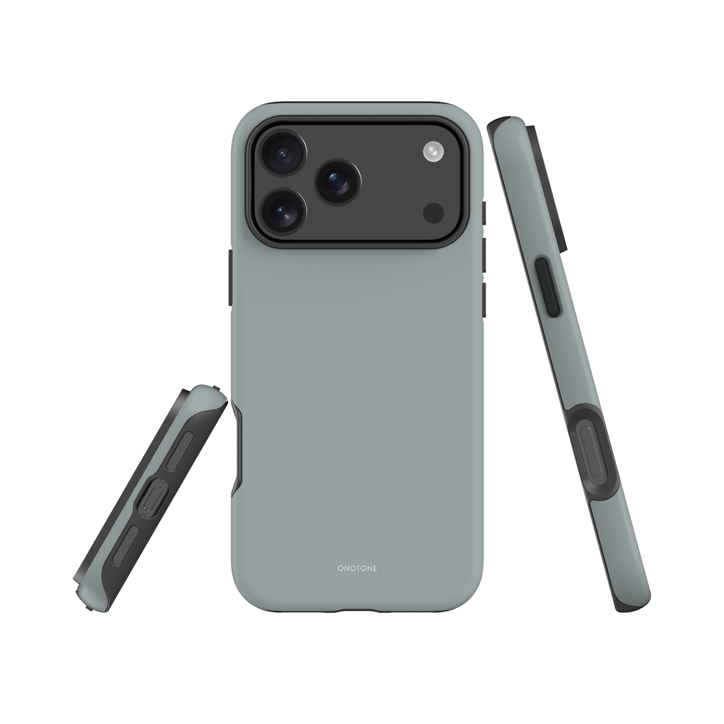 GRAY MINIMALIST IPHONE® CASE - PANTONE® 442